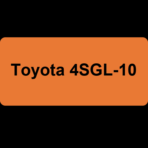 Toyota 4SGL-10